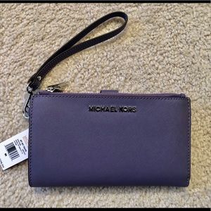 NWT Michael Kors JetSet Double Zip Wrislet